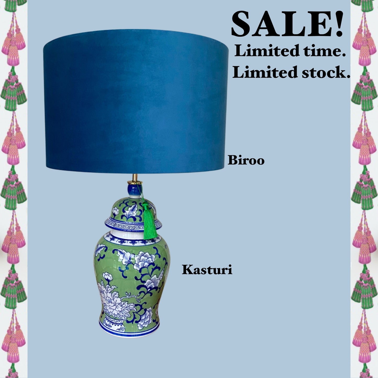 Diwali SALE Lamp & Shade SET