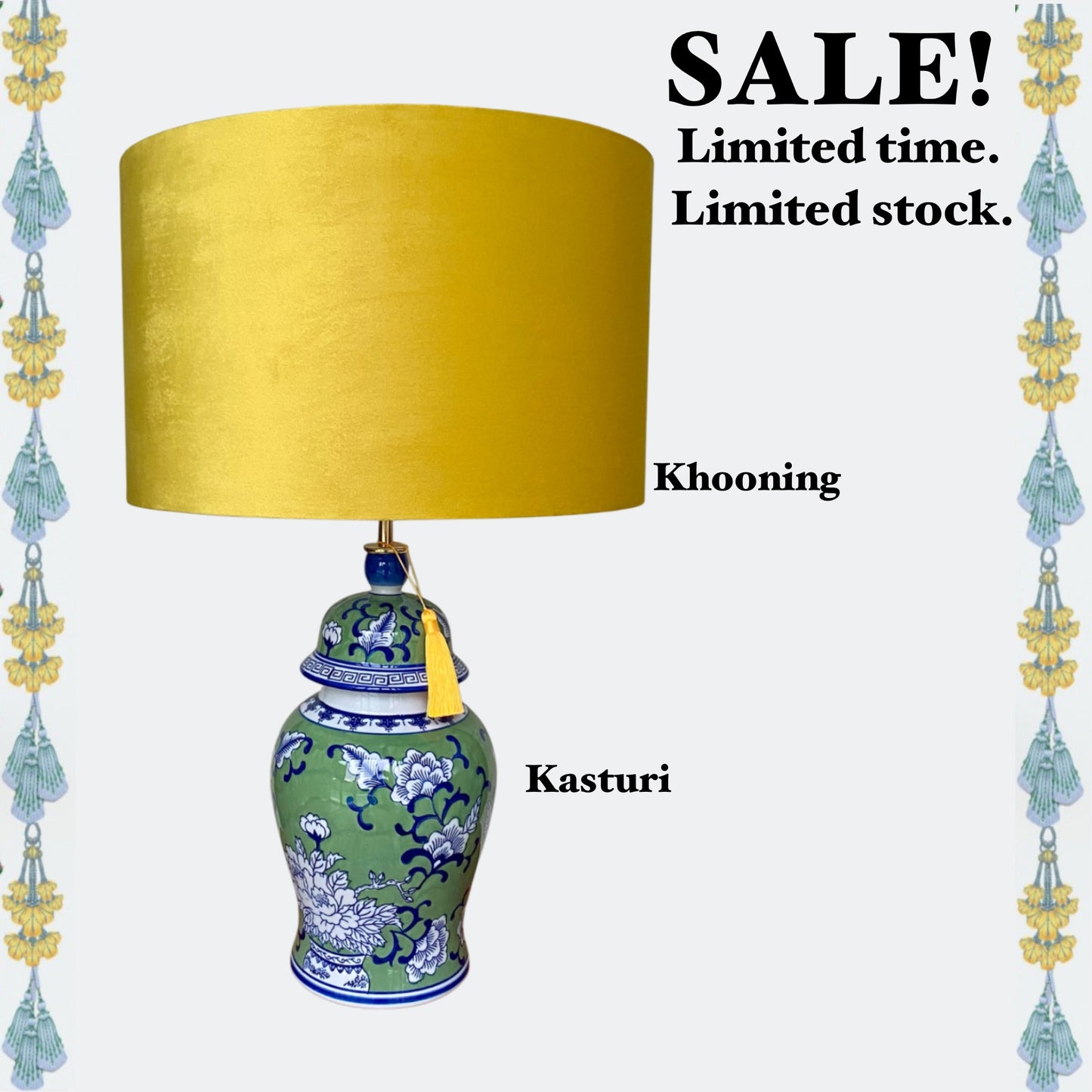 Diwali SALE Lamp & Shade SET