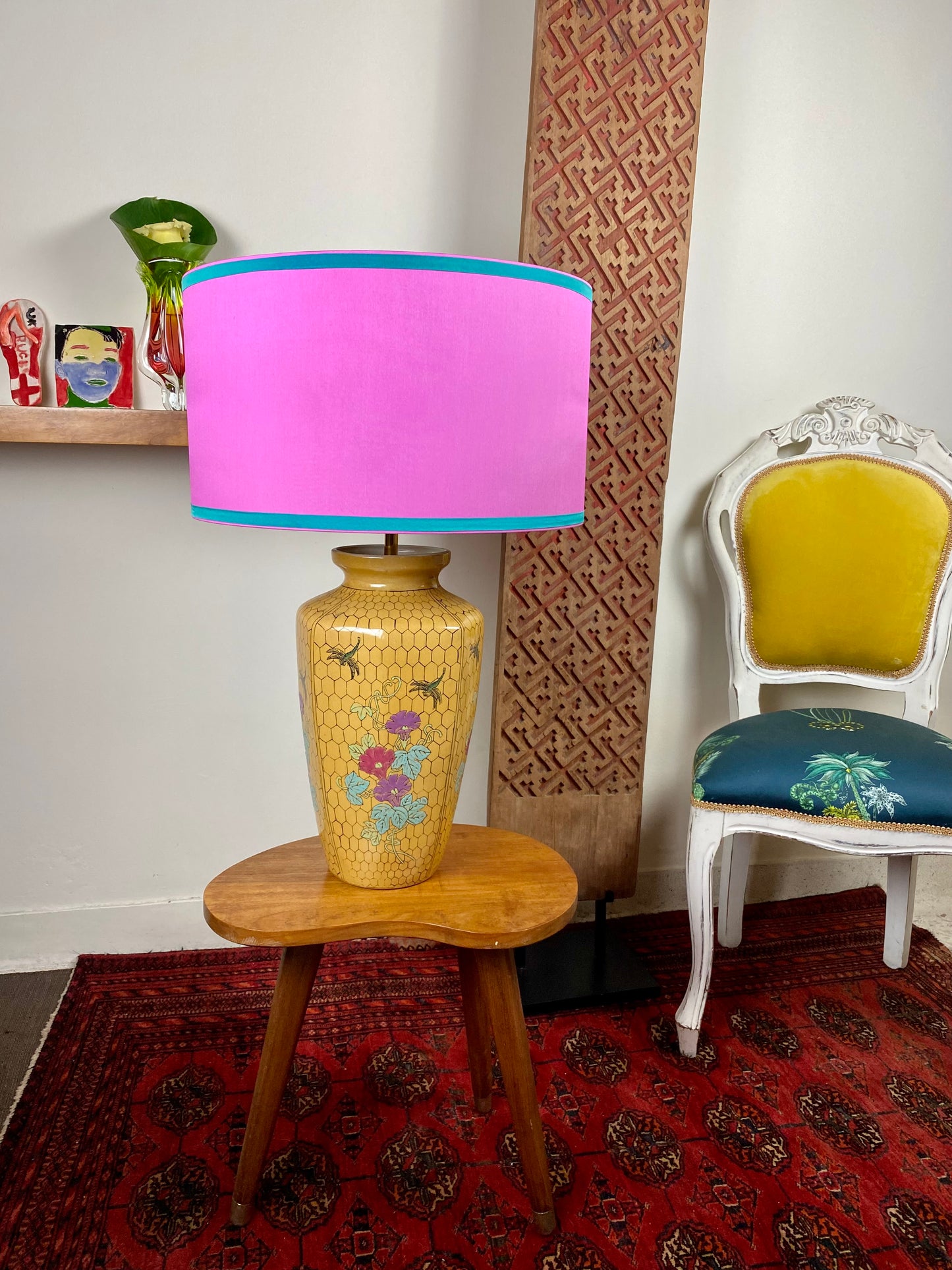 Melaka Dragonfly vintage lamp base