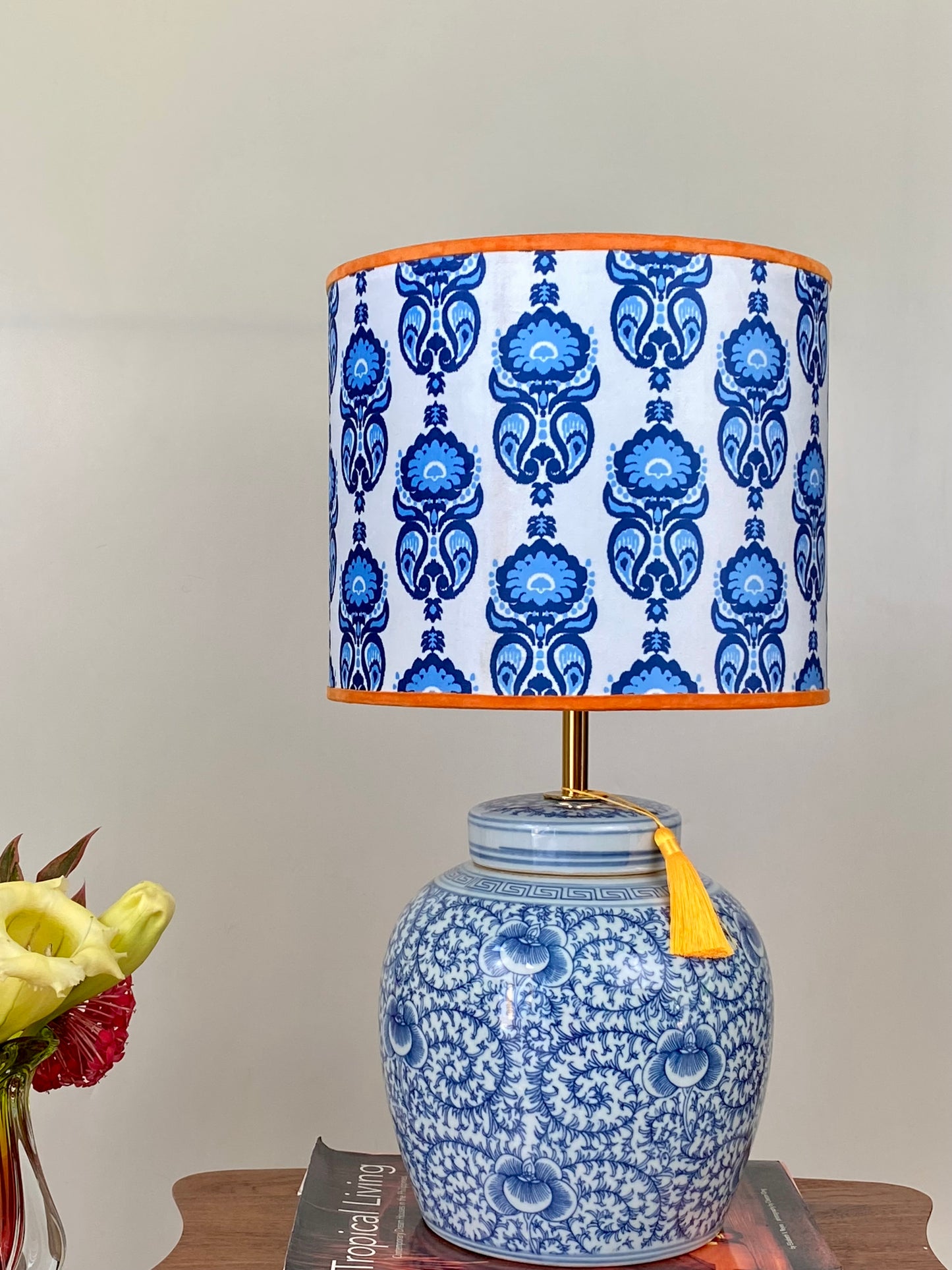 Premita Ikat Print Lampshade