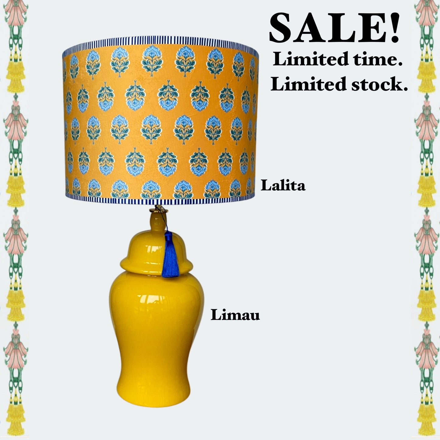 Diwali SALE Lamp & Shade SET
