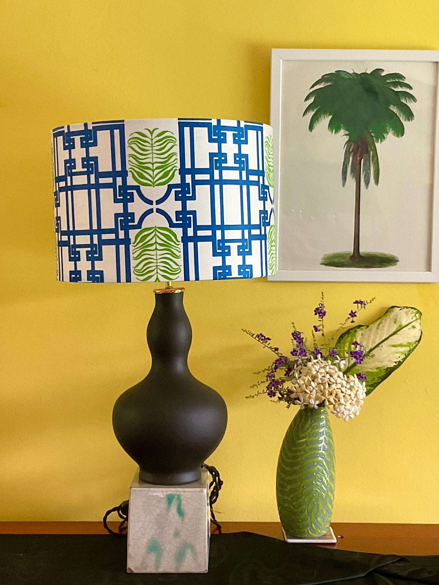 Swee Lin Green Palm Leaves