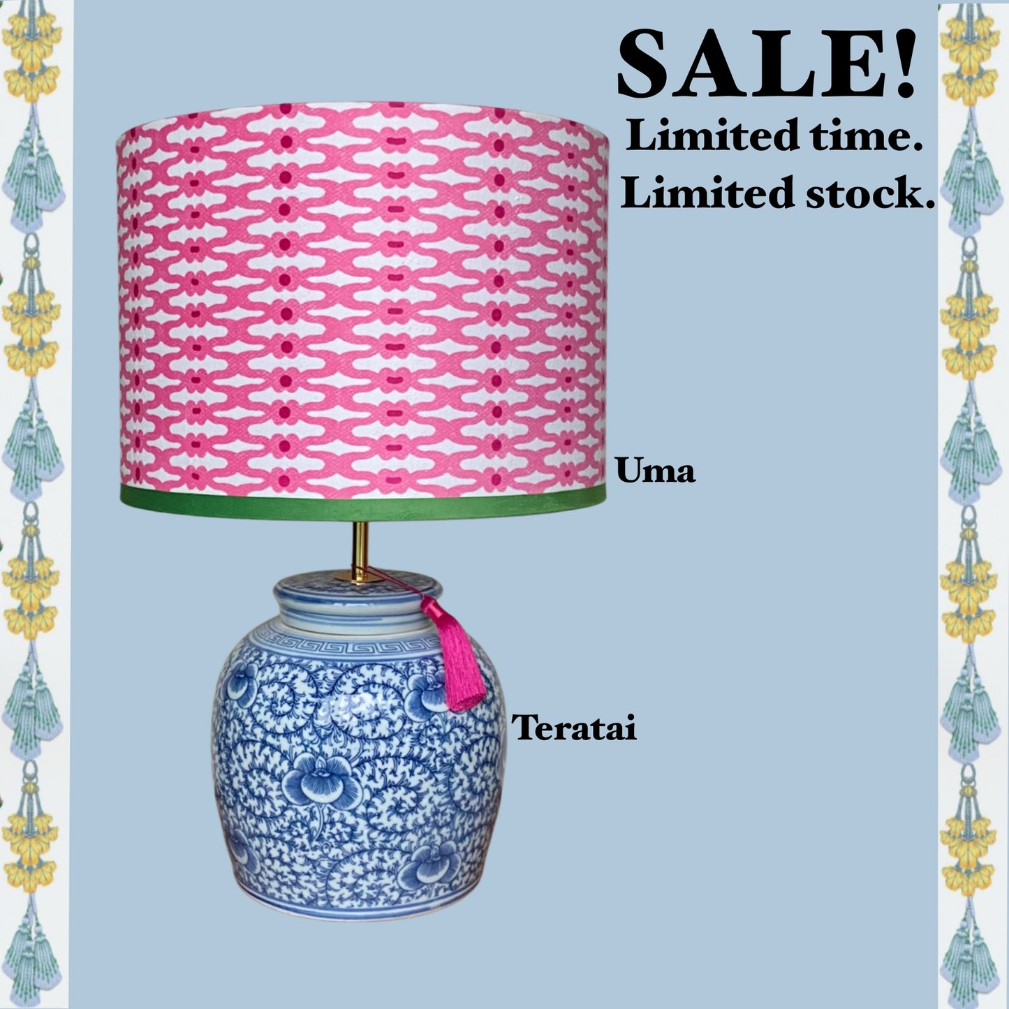 Diwali SALE Lamp & Shade SET