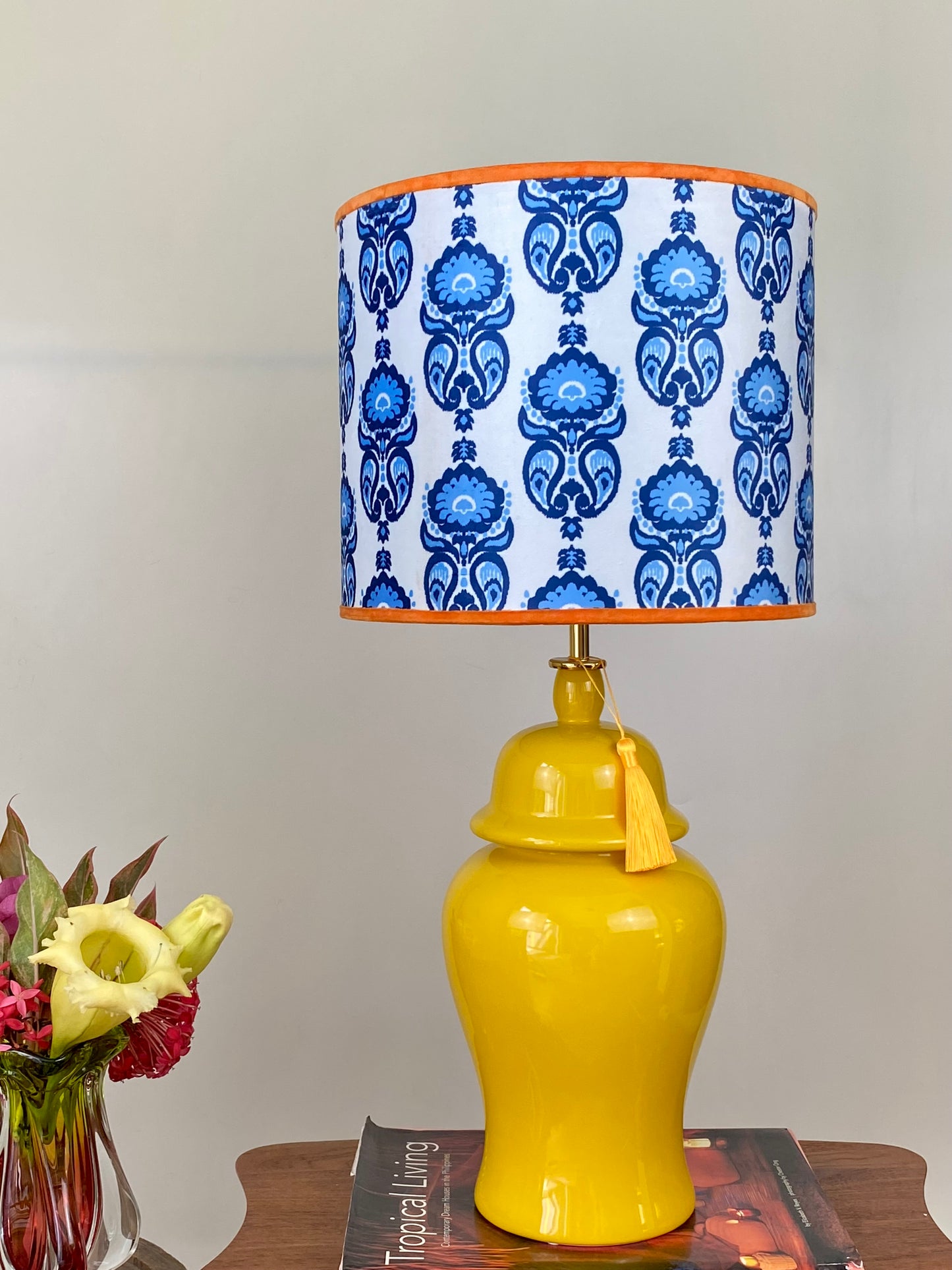 Premita Ikat Print Lampshade