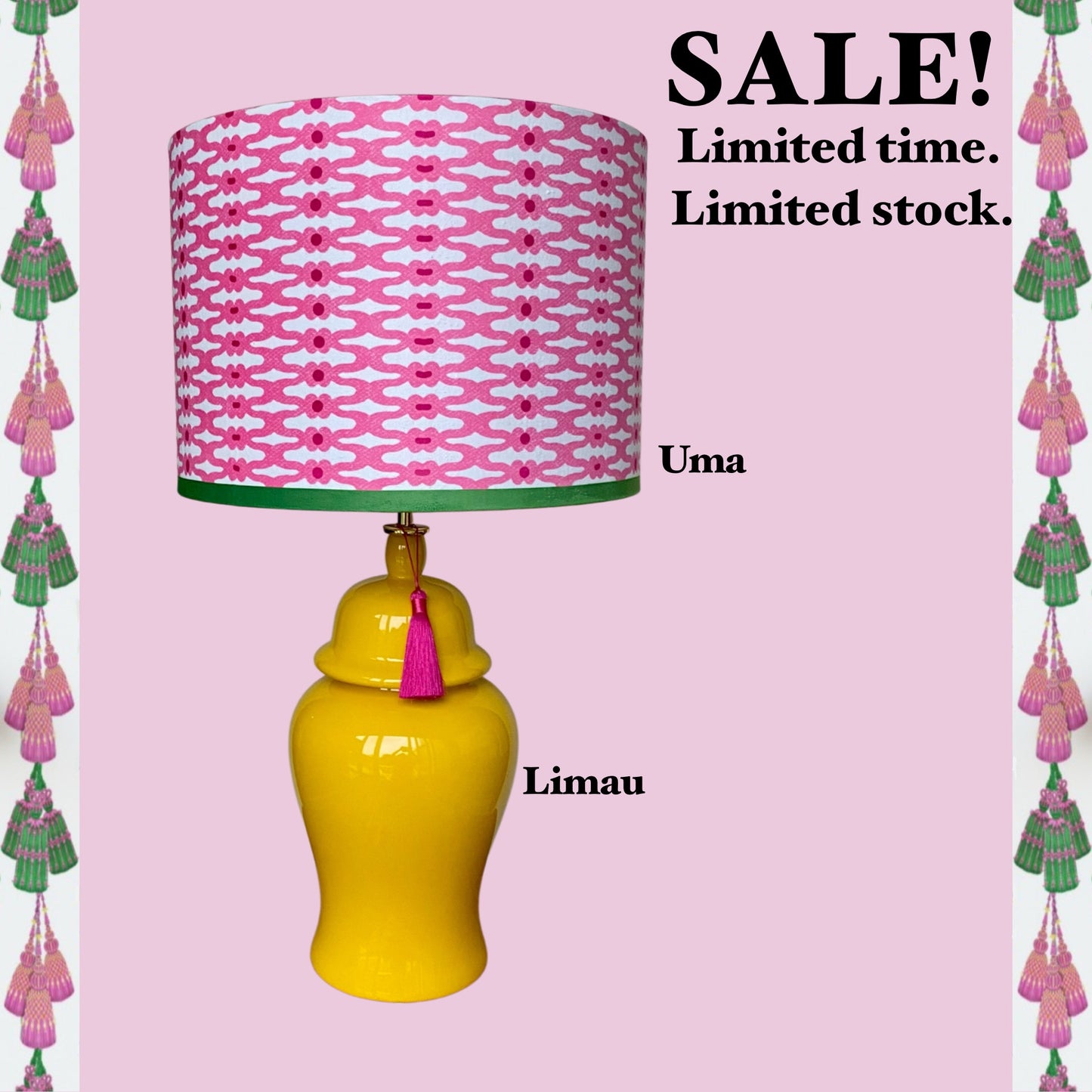 Diwali SALE Lamp & Shade SET