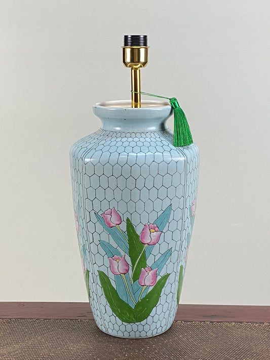 Melaka Tulip vintage lamp base