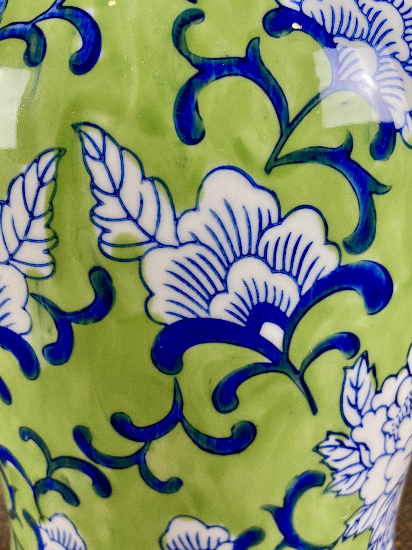 Kasturi Blue and Green Lamp Base