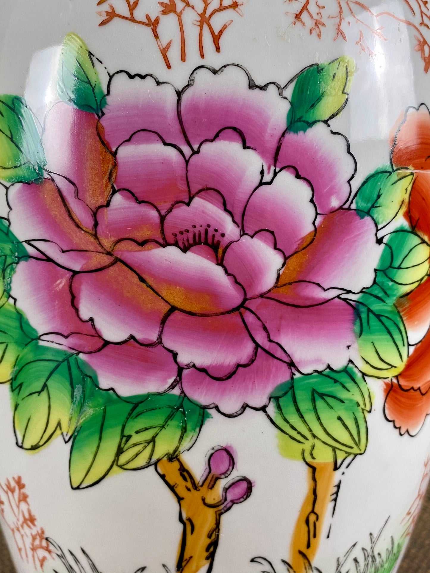 Hang Li-Po Peony Lamp base