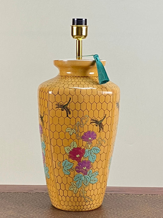 Melaka Dragonfly vintage lamp base