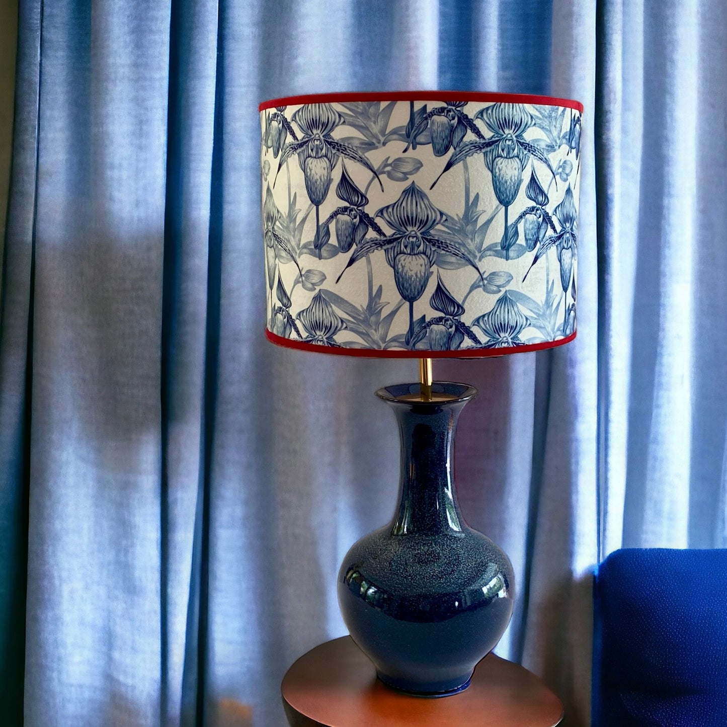 Hasmah Beautiful Inside Out Wild Orchid Lampshade