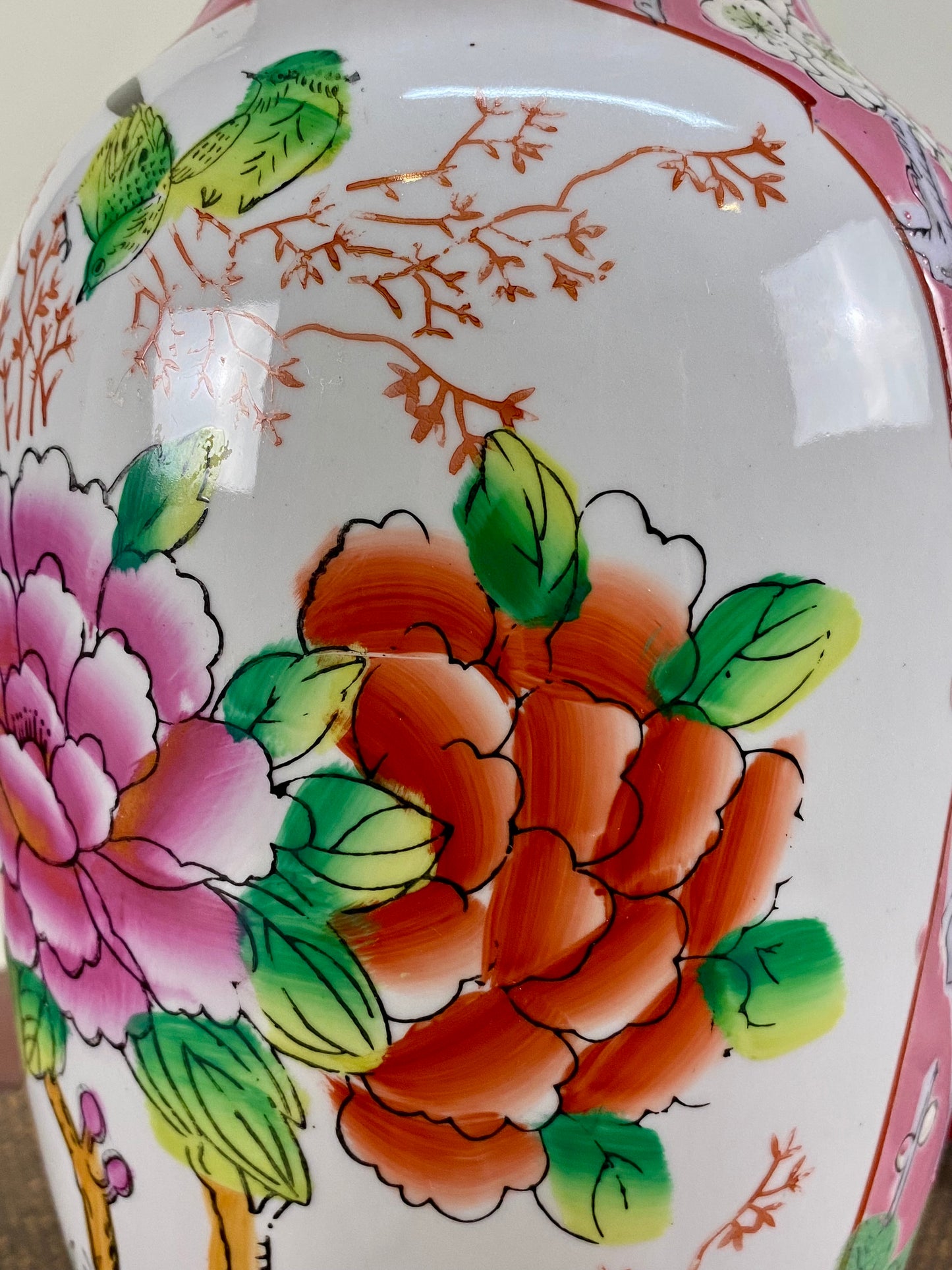 Hang Li-Po Peony Lamp base