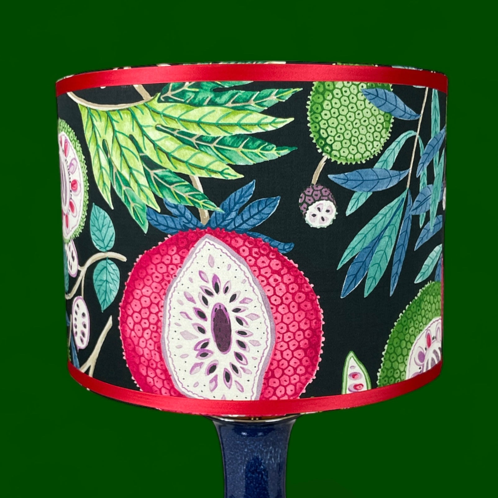 Colourful tropical fruits lampshade