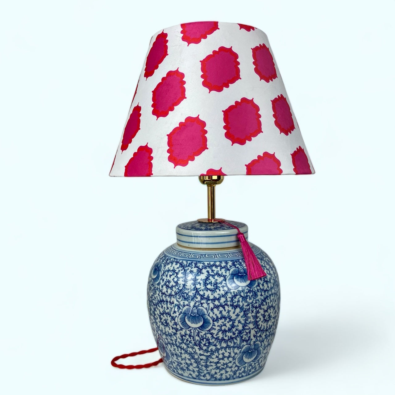 Teratai Lamp & Shade Set